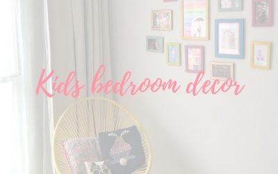 Kids Bedroom Decor and Accessories