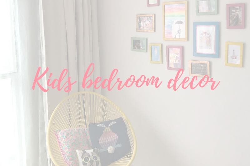 Kids Bedroom Decor and Accessories