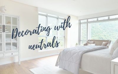 The Home Stylist Tips for Decorating with Neutral Colours