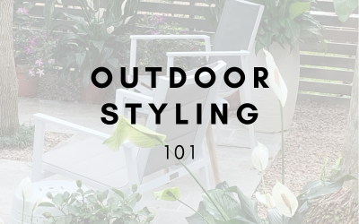 Outdoor Styling 101: Hot Tips for Making the Most of Your Outdoor Space this Summer