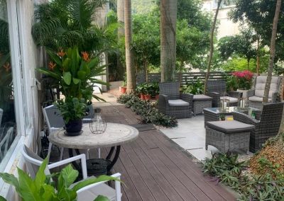 Tropical ‘Living Room’ Garden